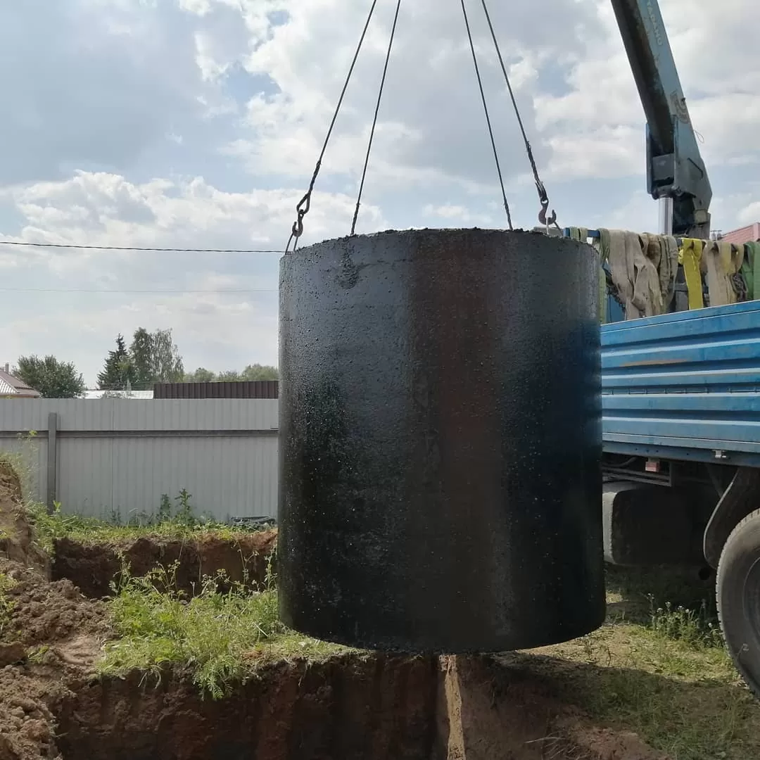 Монтаж аэрационной автономной канализации в Зеленодольском районе , п. Осиново